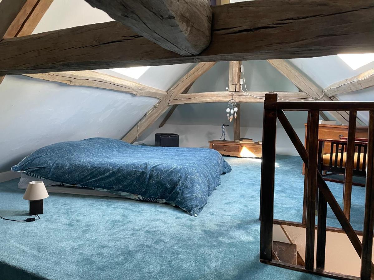 Villa Fontaine Avec Piscine Interieur Chauffee-Maison De Campagne Familiale -Ideal Vacances Ou Sejour Professionnel -3 Chambres-Bureau Separe -Lit Bebe - Parking Facile & Gratuit Exterior photo